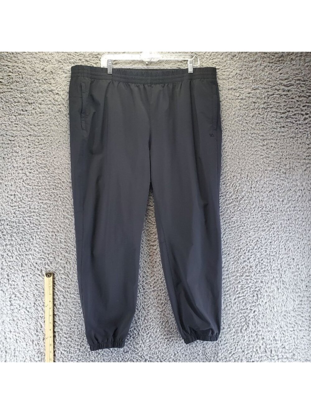 VRST Pants Mens XX-Large Black Elastic Waistband Nylon Blend Jogger Style